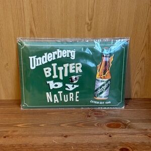 Underberg Tin Sign Bitter by Nature